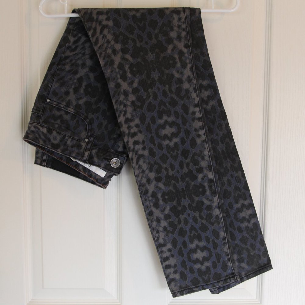 DKNY Leopard Printed Jeggings Size 8